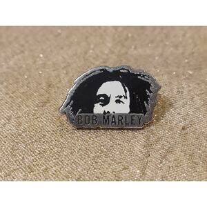 BOB MARLEY Rasta Reggae Music Metal Enamel Pin Button Badge Button